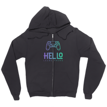 hellolezbefrens Zip Up Hoodie