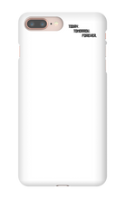 TODAT TOMRROW FOREVER IPhone Cases