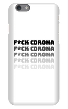 F*ck corona iPhone Case