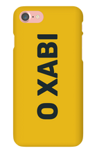 O Xabi iPhone Phone Cases - Logo OXabi Black