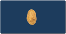 pearls XXL potato Gaming Mousepad
