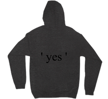 SpacerMemes ' yes ' Hoodie (Back)
