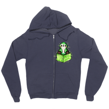 sleepingpengu Zip Up Hoodie