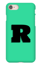 Ryan Syed iPhone Case Black Logo