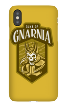 Duke of Gnarnia iPhone Case - Lifetime Guarantee