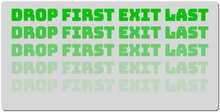 yaguymike  Drop First Exit LastXXL Gaming Mousepad