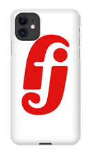 drumfacejames iPhone Case (Red Logo)
