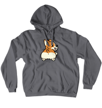 Corgi Butt Hoodie (No-Zip/Pullover)