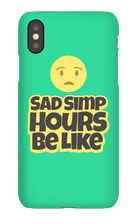 Sad Simp iPhone Phone Cases