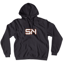 SN White Logo Hoodie