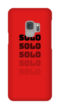 Fading Solo Text Samsung Phone Cases