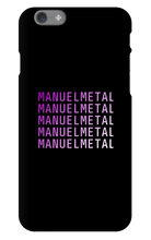 manuelmetal iPhone Phone Cases
