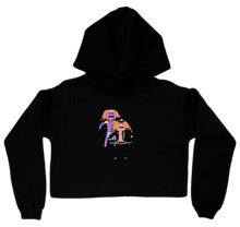M'Ladies Cropped Anime Hoodie
