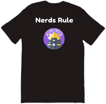 Nerds rule back t-shirt