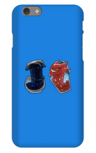 Red and Blue iPhone Phone Cases