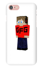 Gaming For Greatness Minecraft Skin iPhone Case
