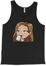 ladymanolo sips tea Tank Top