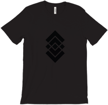Large Inverted Black T-Shirt