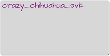 crazy_chihuahua_svk XXL Gaming Mousepad