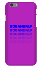 aogamer17 iPhone Phone Cases