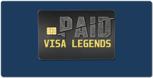 Paid Visa Legends XXL Gaming Mousepad