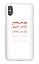 grind_poke iPhone Phone Cases