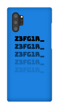 Z3FG1R_ Black Text Samsung Cases