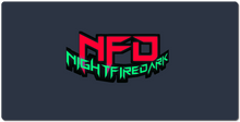 nightfiredark XXL Gaming Mousepad
