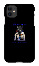 socialwolfme iPhone Phone Cases