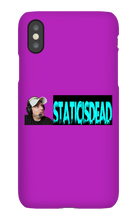 staticisdead Face iPhone Phone Cases