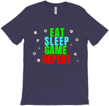 Eat Sleep Game Repeat T-Shirts