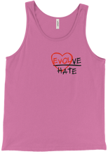 Evolve over Hate Heart Tank Top