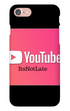 itsnotlate iPhone Phone Cases