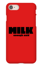 Milk iPhone Phone Cases