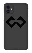 Cereal_Wars iPhone Phone Case (Black Out Logo)