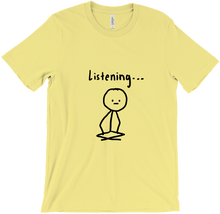 Gerwise's "Listening Stickman" T-shirt