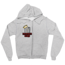 DAMNEDKING LOGO ZIP HOODIE
