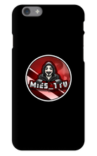 iPhone Phone Case with Mies_TTV Logo