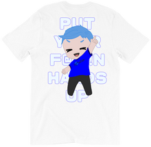 Put Your F@*#!N Hands Up tshirt-back