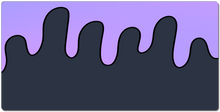 Purple drip XXL Mousepad