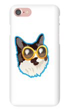 CoolAmora Blue Print iPhone Phone Cases