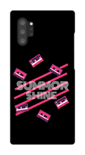 summorshine Retro Tapes Black Samsung Case