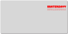 ssaterdayy XXL Gaming Mousepad