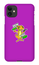 Killem Gillam Pew Pew iPhone Phone Cases