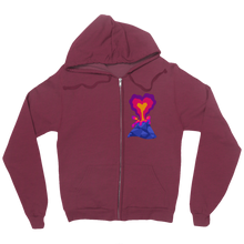 Volcano Luv Zip Up Hoodie