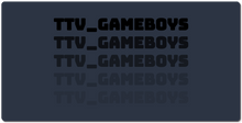 ttv_gameboys XXL Gaming Mousepad