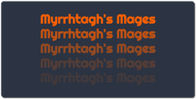 Myrhtagh's Mages ~ XXL Gaming Mousepad