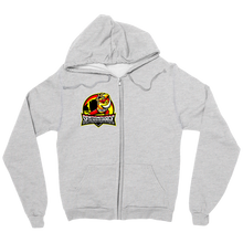 zip-up-hoodie Quacker sword logo