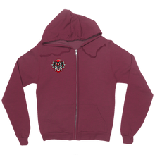 XMrNightmxreX Logo Zip-Hoodie