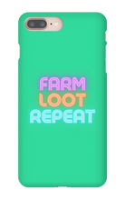 Farm Loot Repeat iPhone Cases